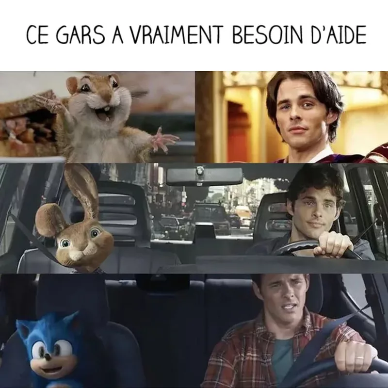 Ce gars a vraiment besoin d'aide