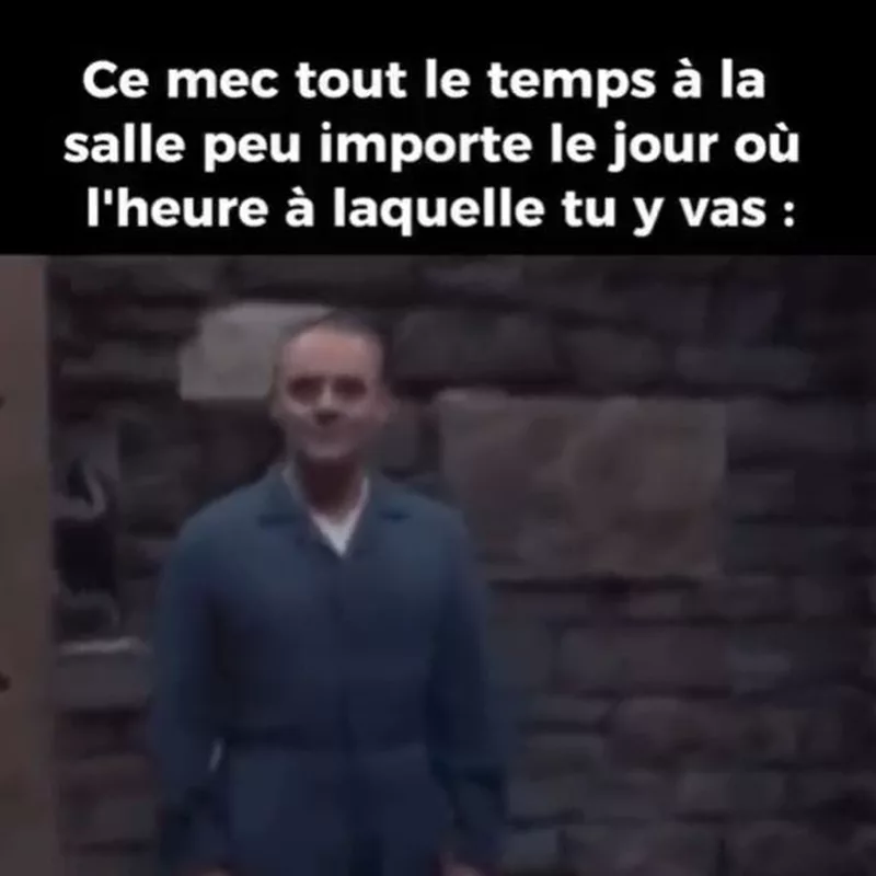 Ce mec increvable qui squatte la salle H24