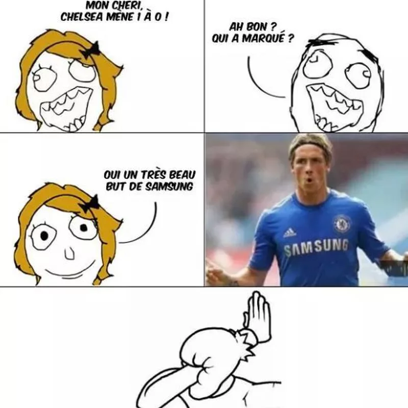 Chelsea mène 1 à 0 grâce à un très beau but... de Samsung