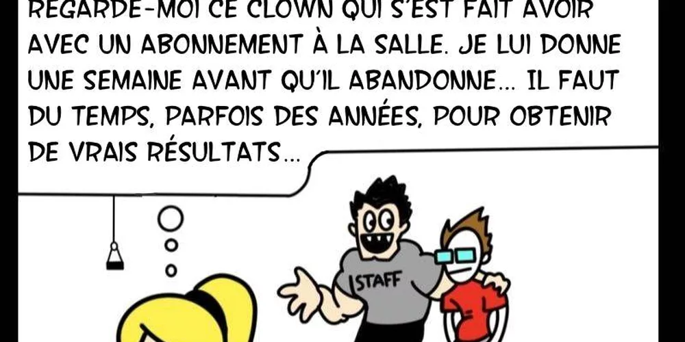 Quand tu juges trop vite le nouveau de la salle