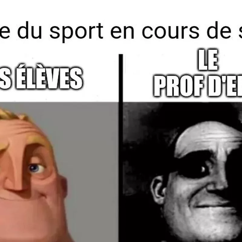 Faire du sport en cours de sport : élèves vs prof d'EPS