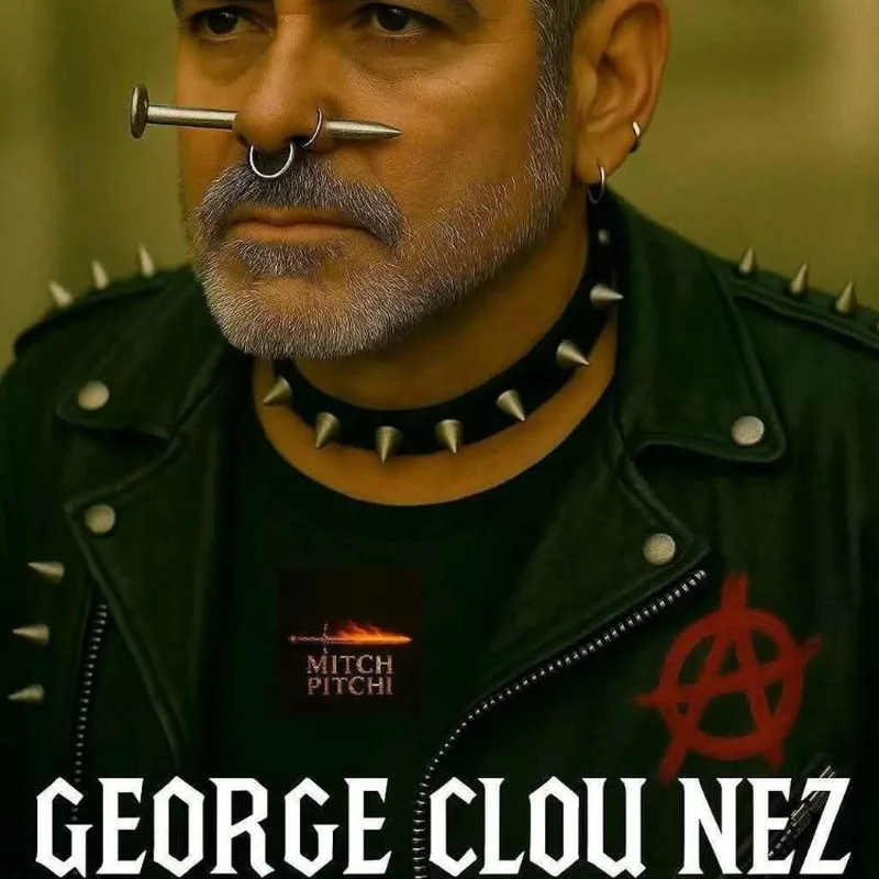 George Clou Nez : le relooking punk qui décoiffe