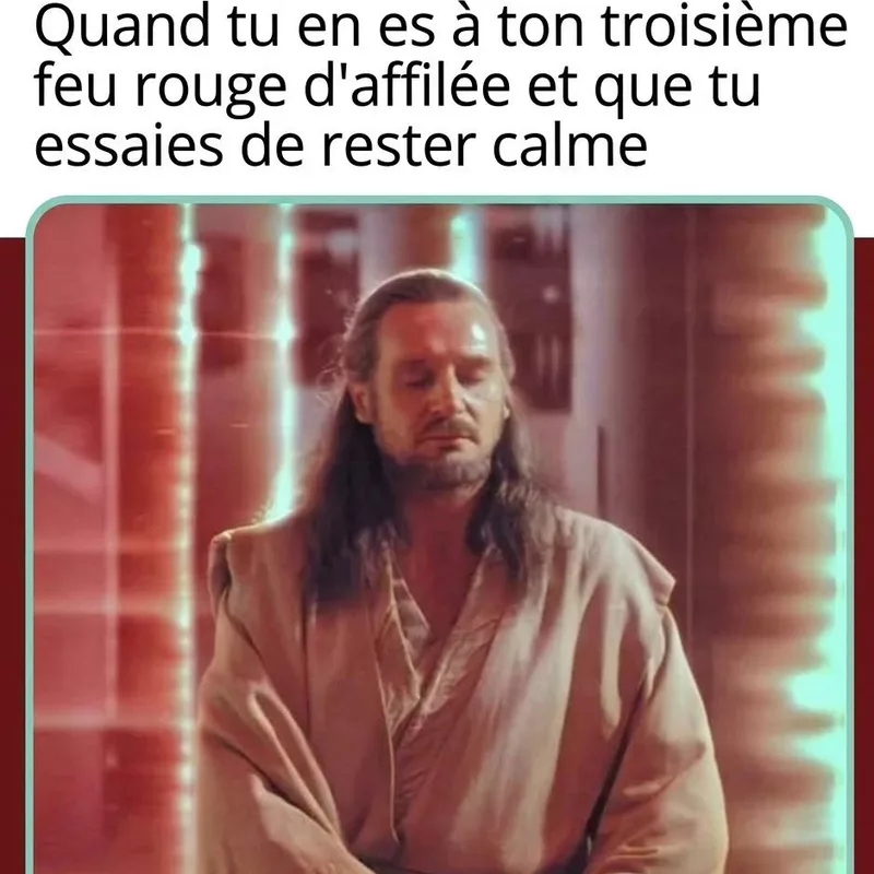 La méditation Jedi contre la rage au volant