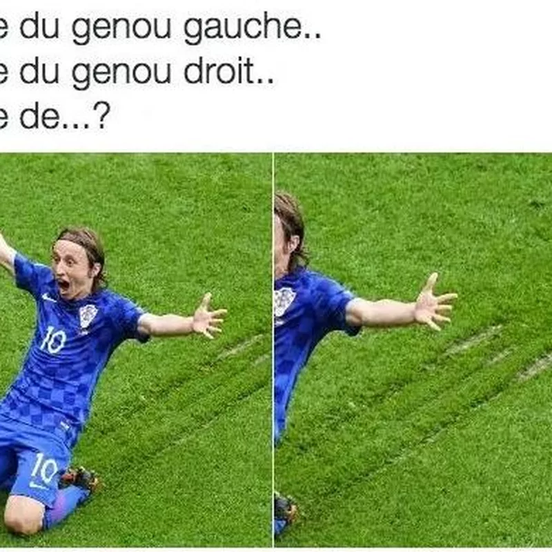 La trace du genou gauche, du genou droit… et la troisième trace mystère