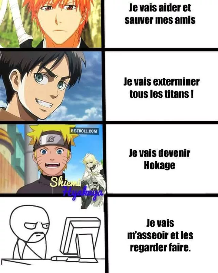 Les héros veulent sauver le monde, nous on regarde juste l'écran