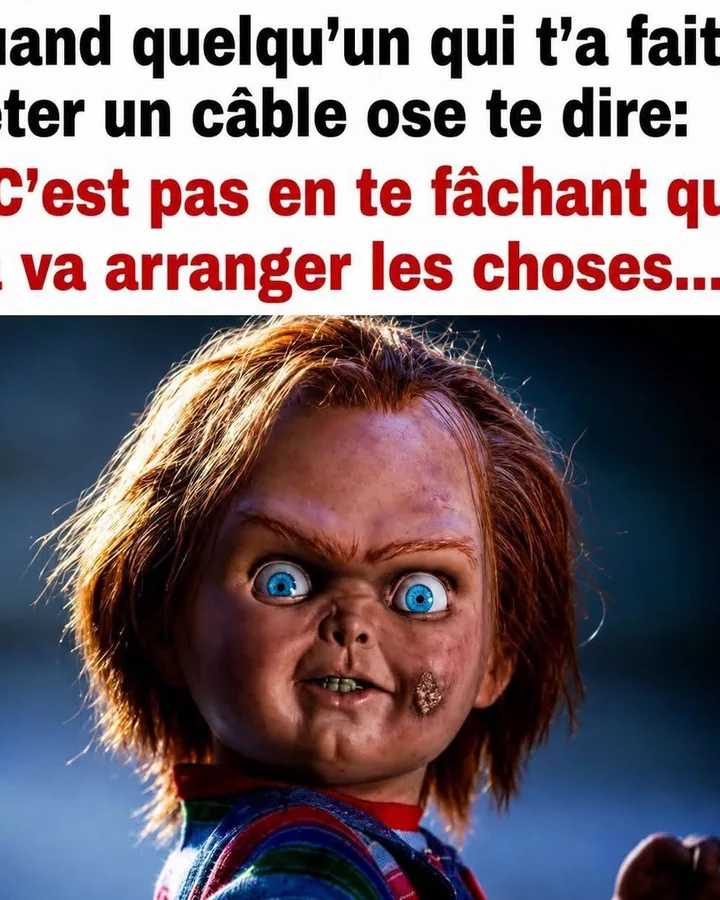 Quand on te sort le fameux « c'est pas en te fâchant que ça va arranger les choses »