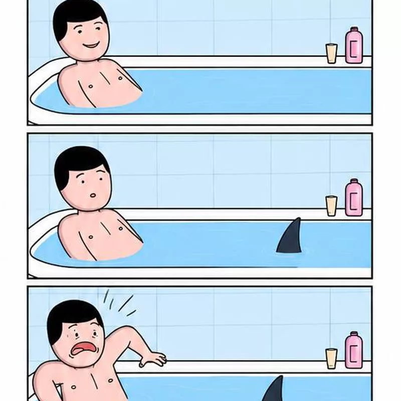 Quand tu réalises que ton bain n’est pas si sûr que ça!