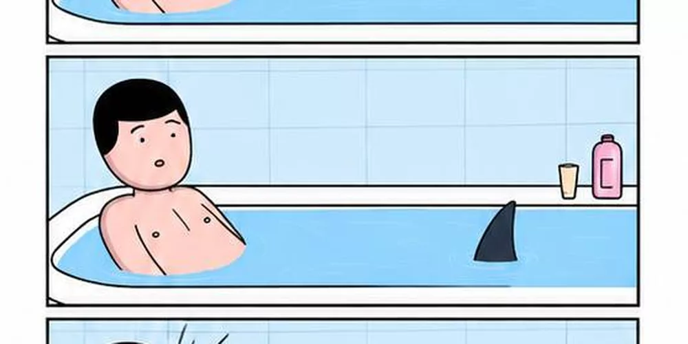 Quand tu réalises que ton bain n’est pas si sûr que ça!