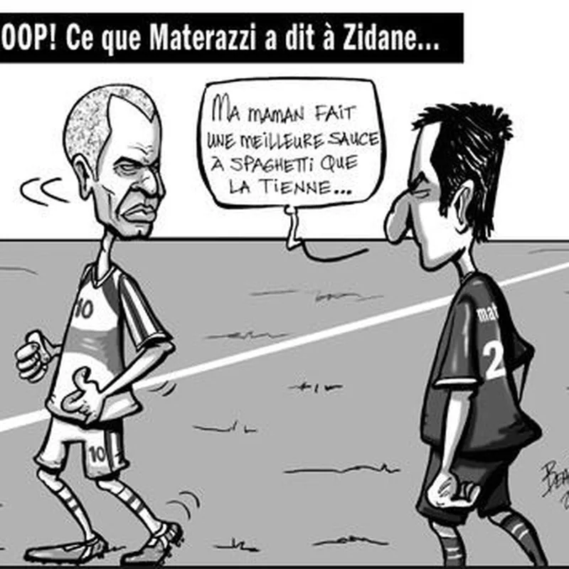 SCOOP ! Ce que Materazzi a vraiment dit à Zidane