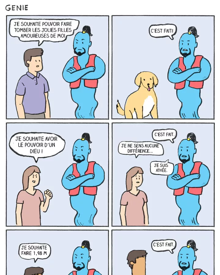Un génie de mauvaise humeur!